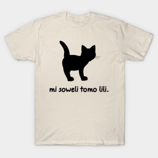 I'm A Cat (Toki Pona) T-Shirt